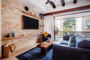 2BR with workspace, mini-bar and pool